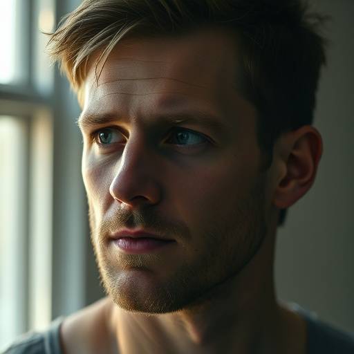 Portrett av Kristoffer Moe